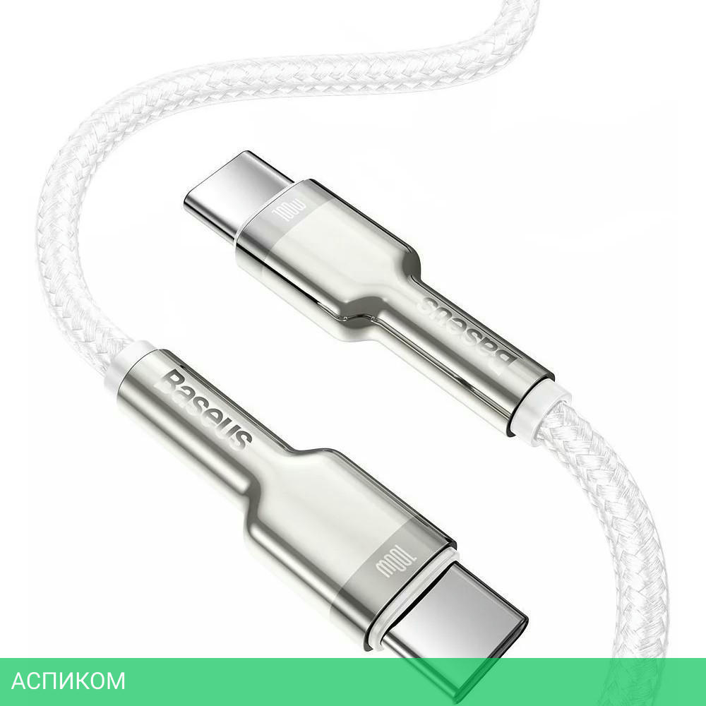Кабель Baseus Cafule 1m White (CATJK-C02)