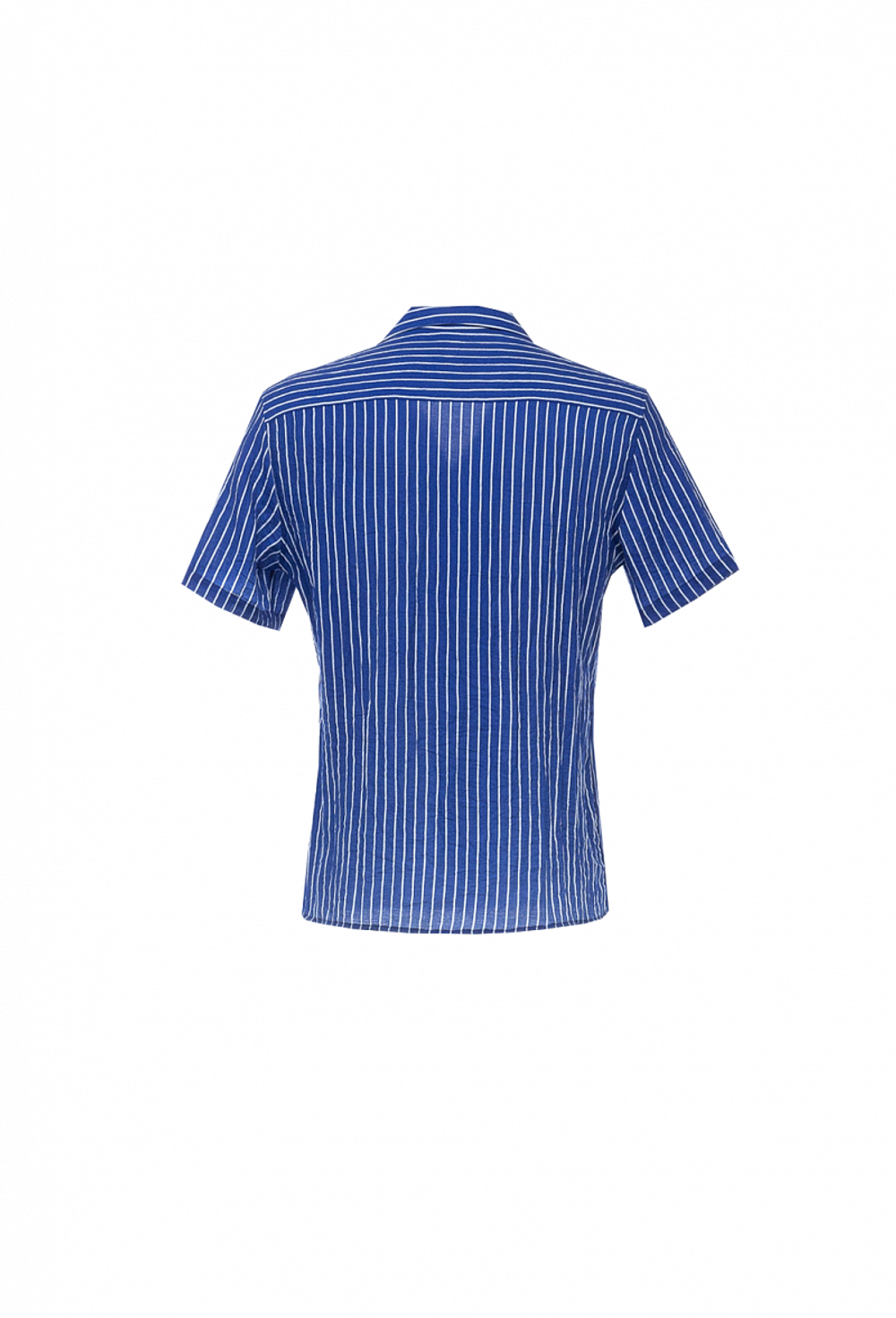 Рубашка с коротким рукавом синяя 02-02-23 SS men