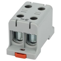 Клемма силовая вводная КСВ ЭРА NO-224-140 двойная KE67 16-95 мм2 серая L