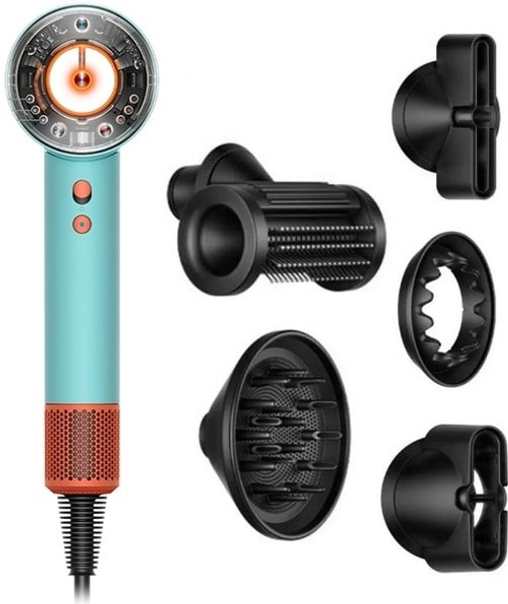 Фен Dyson HD16 Nural VINCA BLUE 1600Вт бронзовый (515276-01)