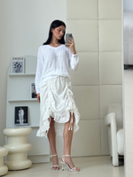 Юбка на кулисках / white