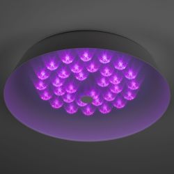 Светильник потолочный светодиодный ЭРА SPB-6-80-RC Locus RGB 80Вт RGB 3000-6500 с ДУ | Светильники SPB-6 с ДУ