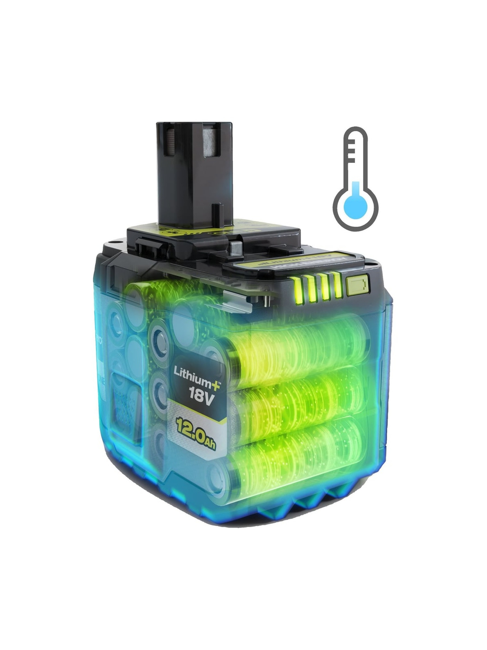 Аккумулятор 18В, 12 А*ч RB18120T Ryobi 5133006265