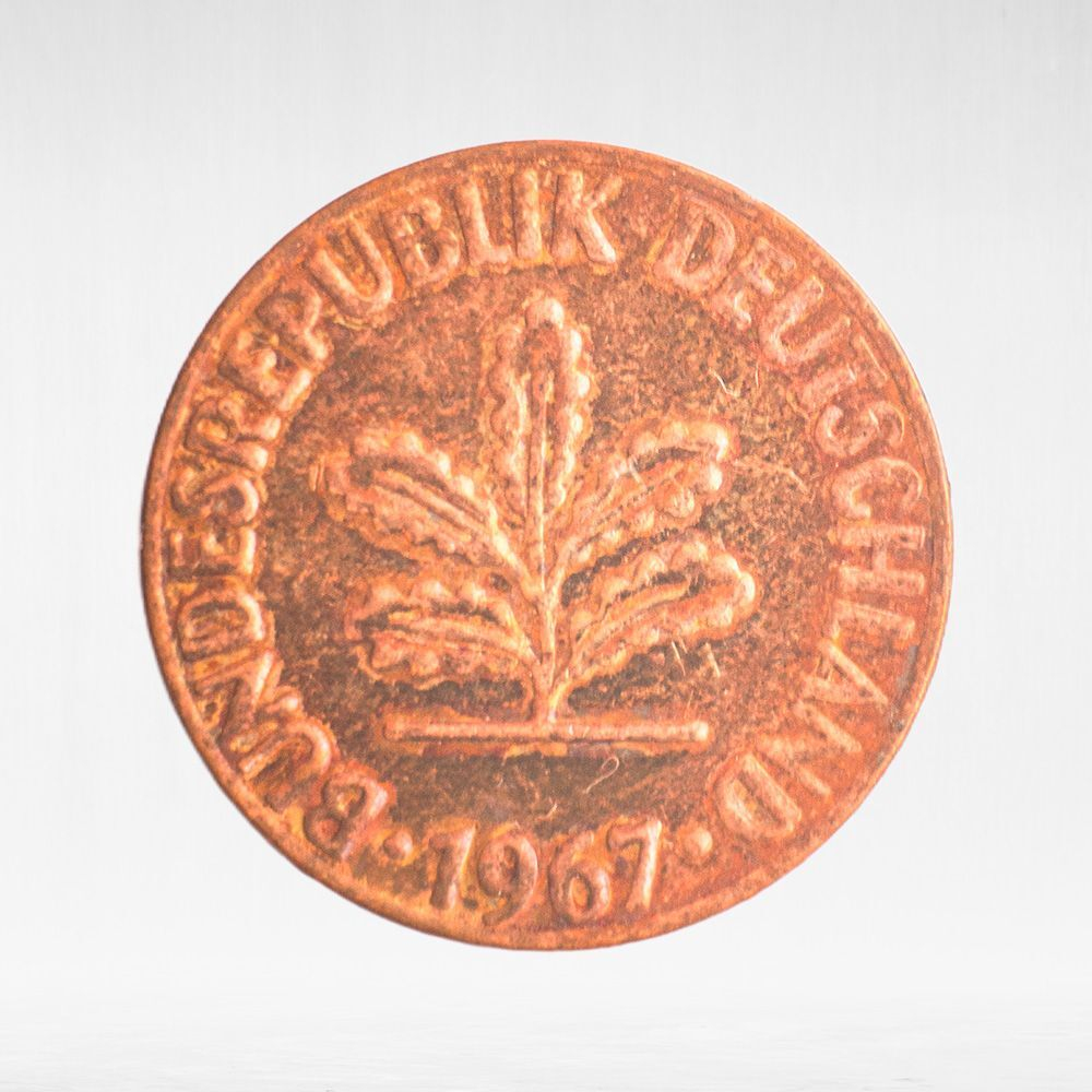 Germany, 1 Pfennig, 1967, (Munich Mint - "D"), VF