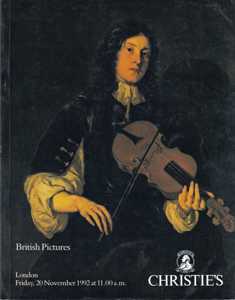 Каталог аукциона Sotheby's, Лондон, Британская живопись от 20 ноября 1992 года