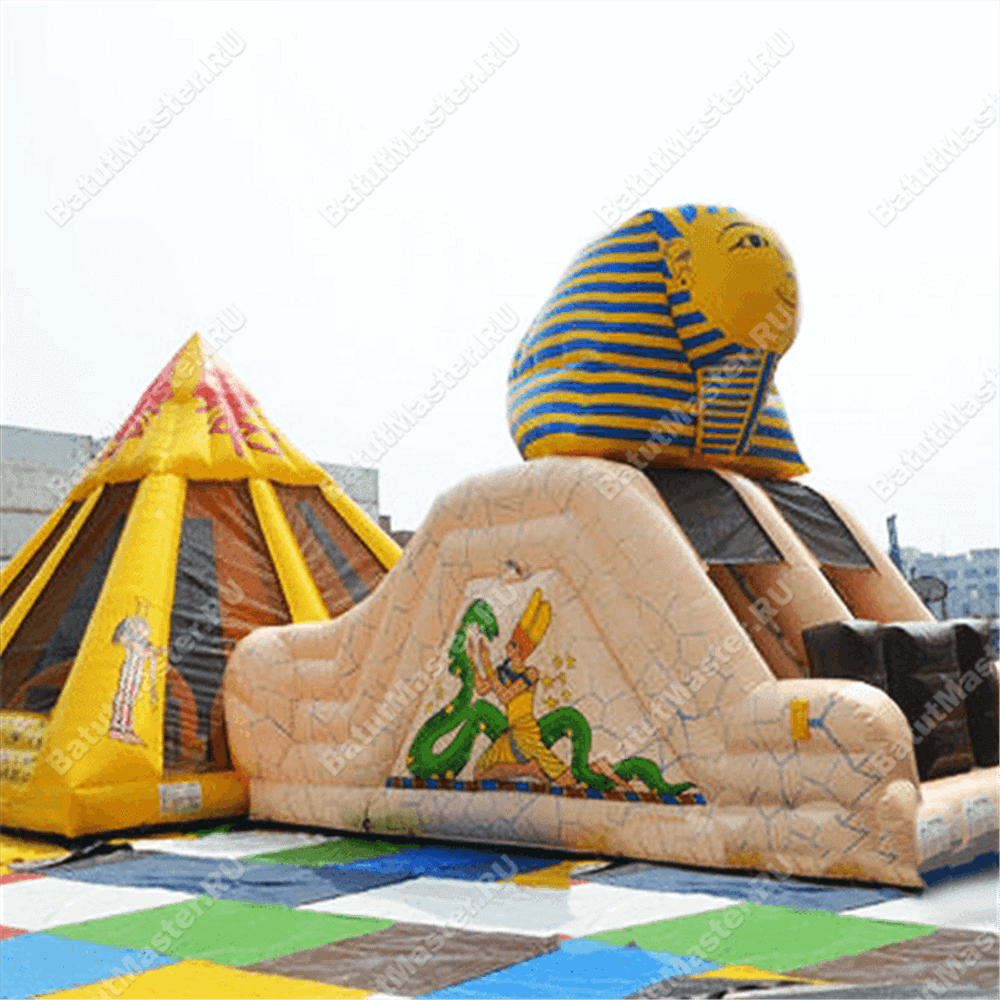 Коммерческий надувной батут "Пирамида"