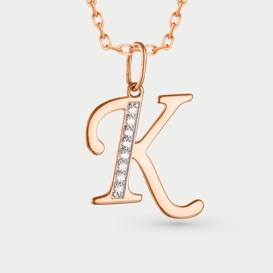 Подвеска золотая