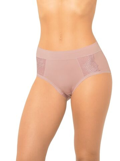 Трусы-макси из мягкого бамбукового полотна (Размер: XL) (Цвет: белый)