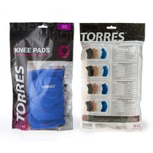 Наколенники спортивные TORRES Classic PRL11016M-03, размер M, синие