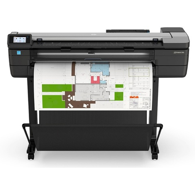 МФУ HP DesignJet T830 36" A0, 4 цвета, WiFi, цветной