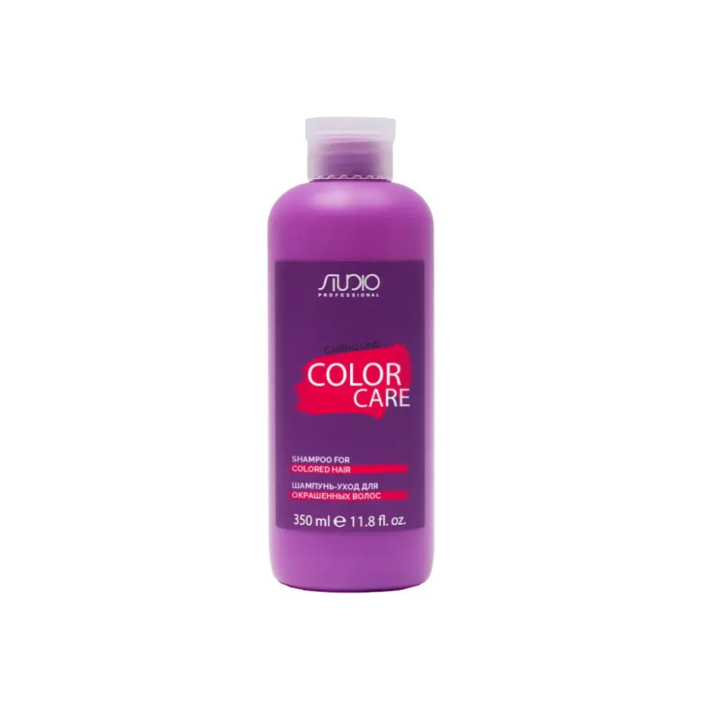 Шампунь-уход для окрашенных волос «Color Care» Studio Professional, 350 мл