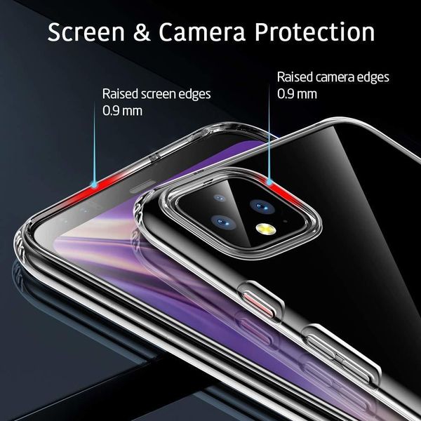 Силиконовый чехол для Google Pixel 4 XL (Прозрачный)