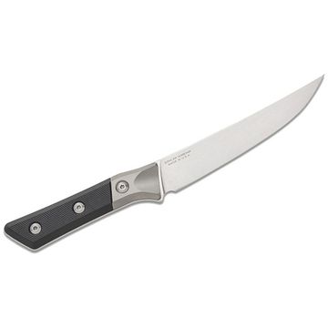 Нож кухонный Microtech Kitchen Boning 3100B-10BK  с клинком из стали M390MK, рукоять G-10
