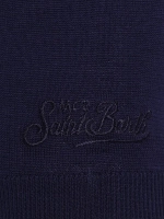 Поло Saint Barth Sloan темно-синий шелк