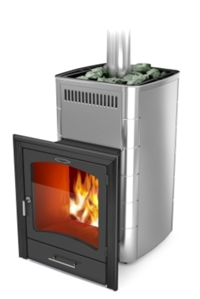 Печь банная Калина II Inox БСЭ НК ПРА