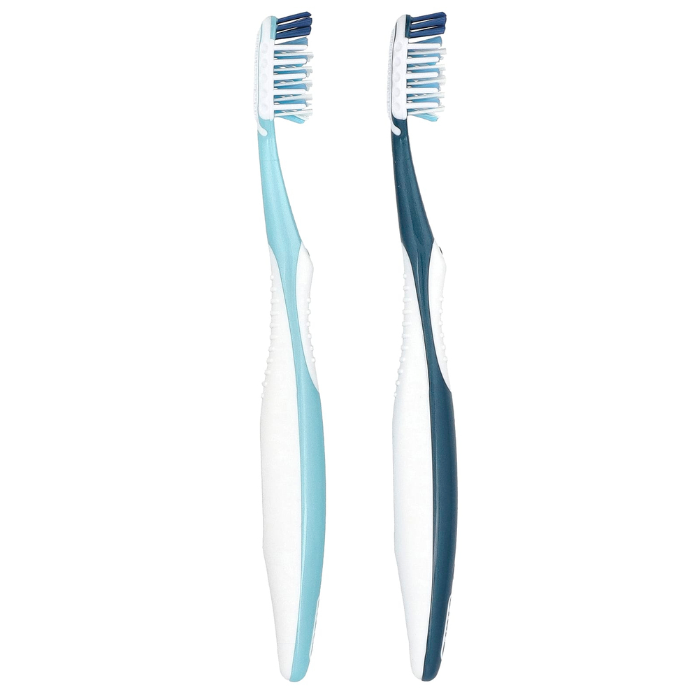 Oral-B, CrossAction All In One, зубная щетка, среднего размера, 2 шт. В упаковке