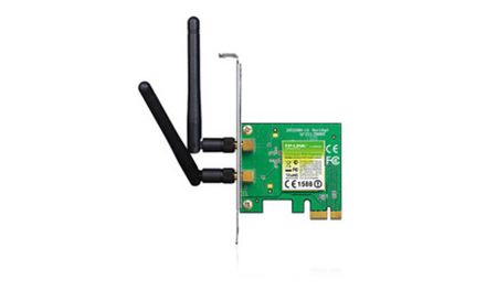 Сетевой адаптер WiFi TP-Link TL-WN881ND N300 PCI Express (ант.внеш.съем) 2ант.