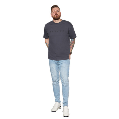 Футболка серая "Создаю", размер M