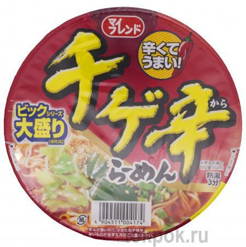 Лапша с красным перцем по-корейски Daikoku, 102 гр