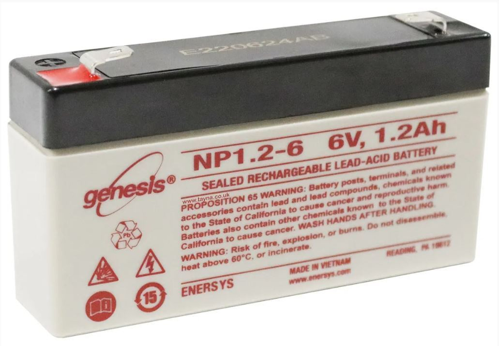 Аккумулятор EnerSys Genesis NP1.2-6