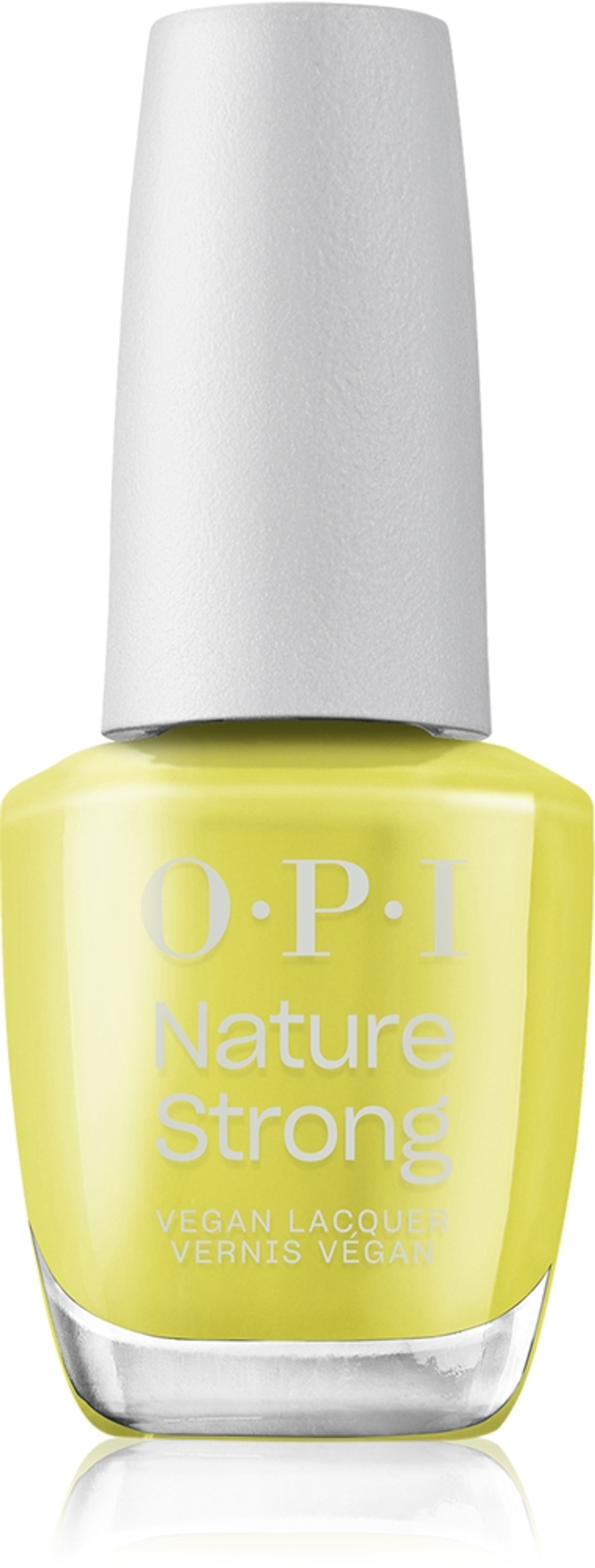 OPI Nature Strong Nails&Skin - Лак для ногтей веганский оттенок Give Me Some Suga Cane, 15 ml