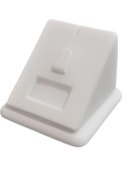 Подставка для кольца/наклонная/язычок/окошко для бирки/прорезь для нитки/основание