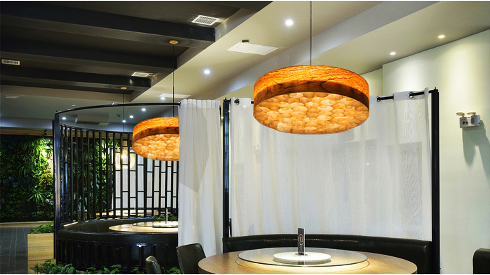 Pendant design lamp Spiro by LZF D80 (Black)