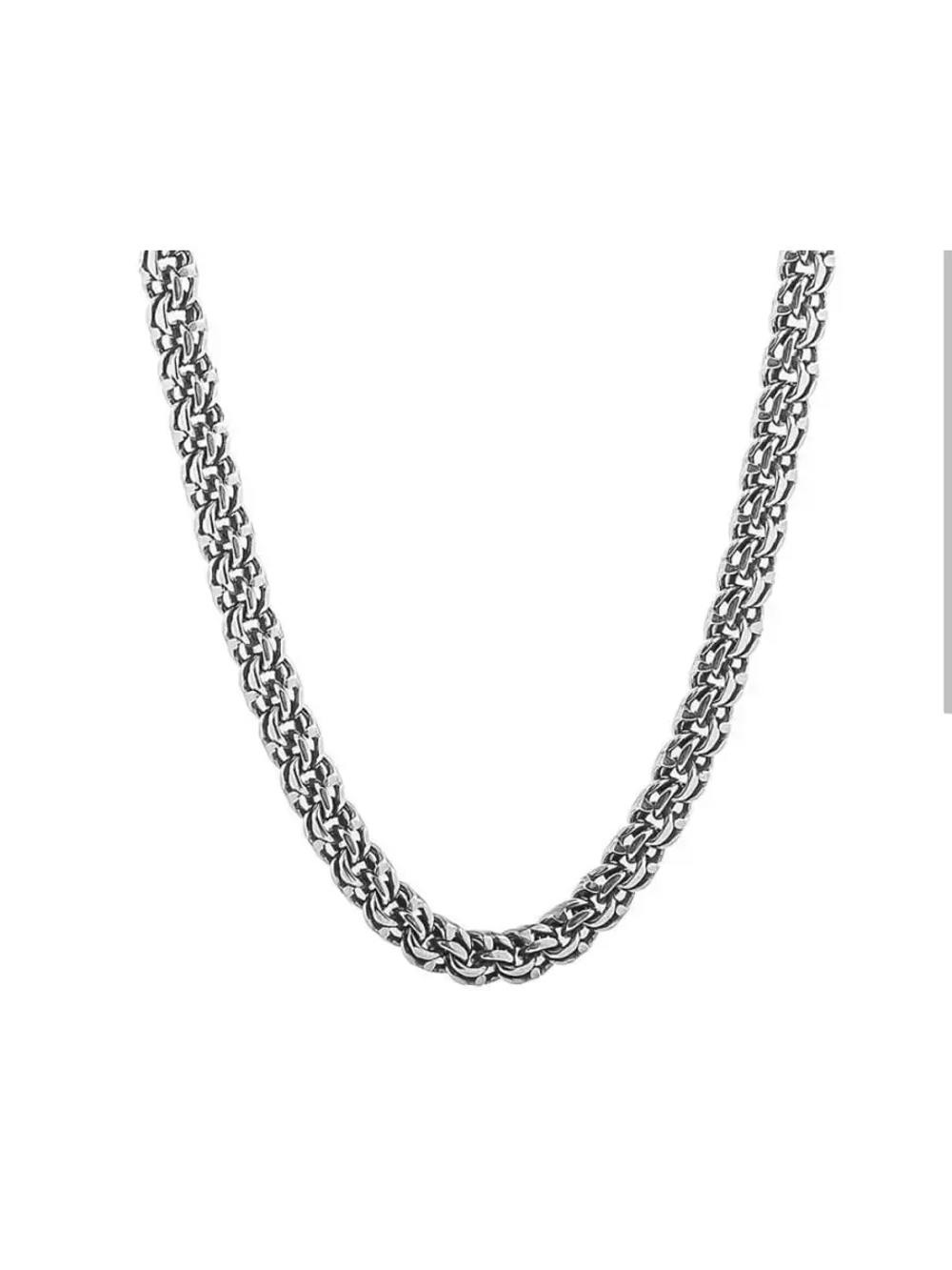 Серебряная цепочка Бисмарк