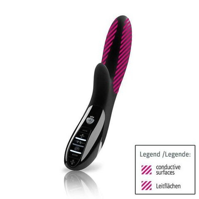 Вибромассажер c электростимуляцией Daring Danny - Black Edition (8 режимов вибрации, 5 режимов электростимуляции) (Цвет: черный)