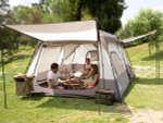 Палатка Naturehike Cape 12.9 быстросборная, серая, артикул CNK2350WS016-MBR