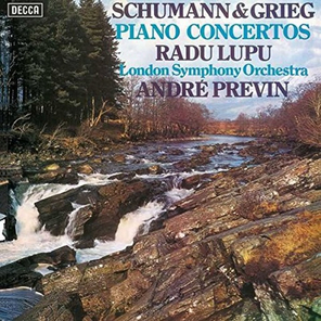 Radu Lupu, London Symphony Orchestra, Andre Previn / Schumann & Grieg Piano Concertos (LP)