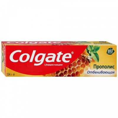 Зубная паста "КОЛГЕЙТ" Прополис отбеливание 100мл (12/48)