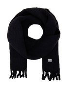 Хлопчатобумажная шаль tjw cosy knit scarf Tommy Jeans - черный(AW0AW15904)