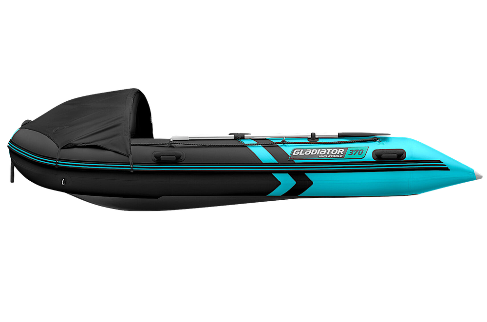 Лодка ПВХ Gladiator Active C370AL с алюминиевым полом -