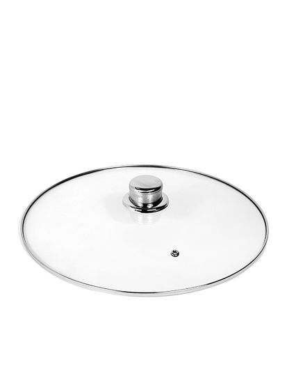 Кастрюля 15,5 л. из нержавеющей стали Kamille KM 5406 со стеклянной крышкой