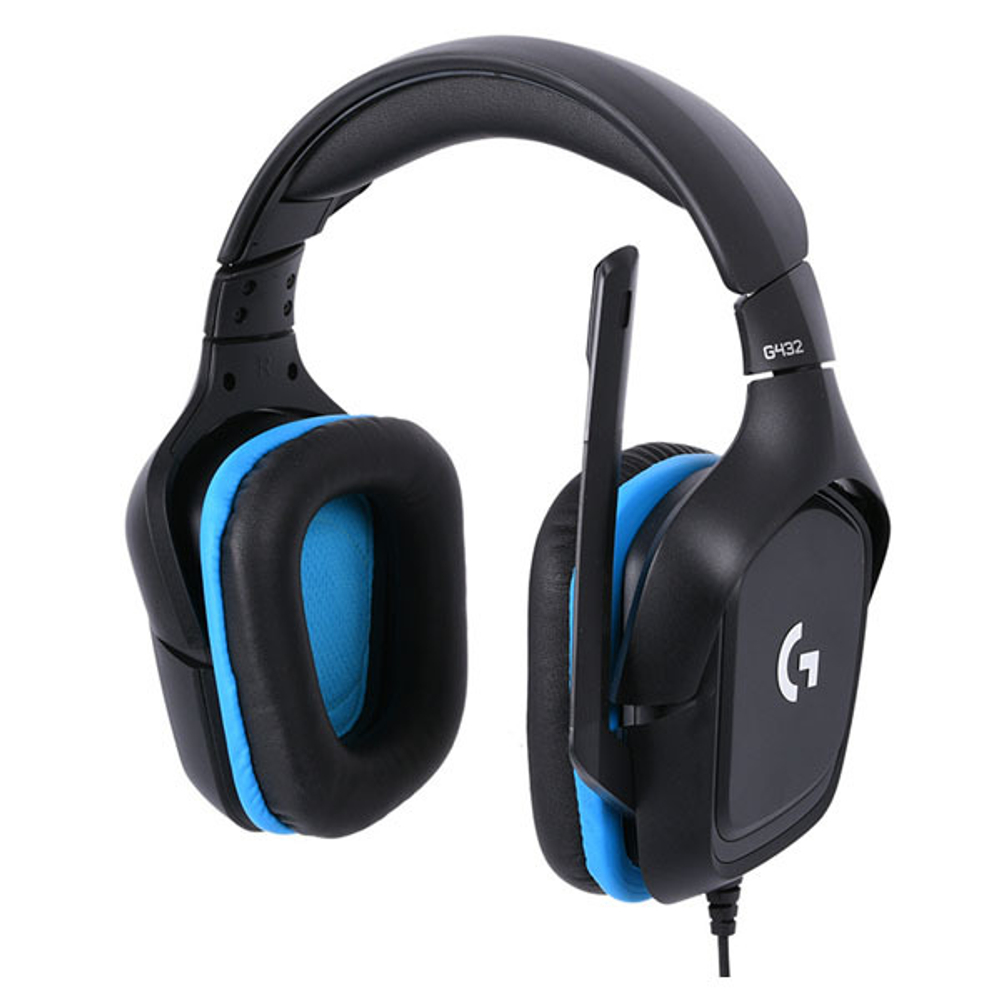 Игровая гарнитура Logitech G432, Black (981-000770)