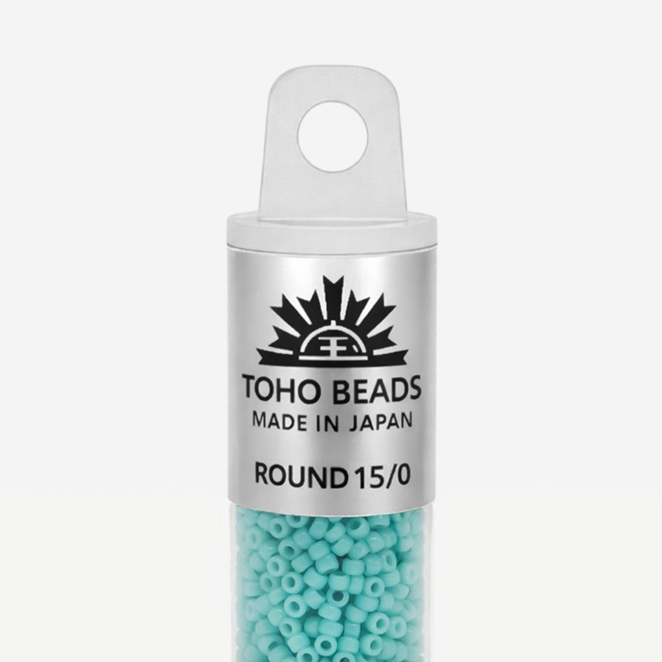 Японский бисер TOHO Round 15/0 (№55), непрозрачный глянцевый