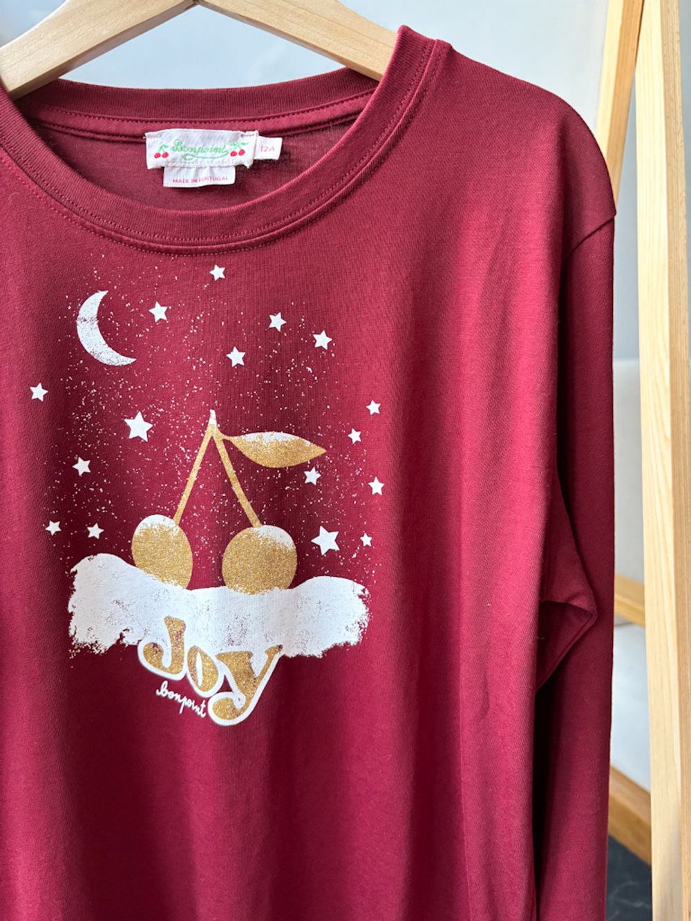 Новый хлопковый лонгслив Bonpoint, 152