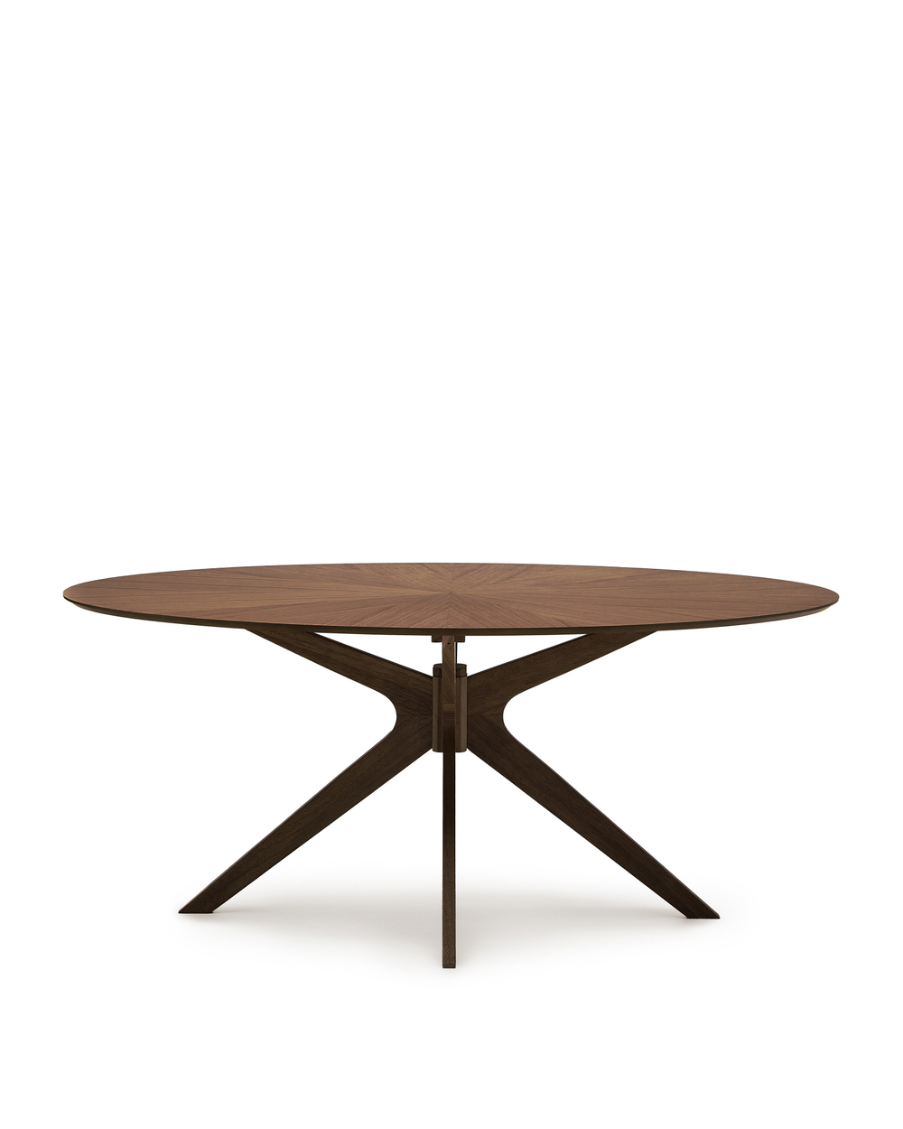 Стол Naanim из орехового шпона 180 x 110 см