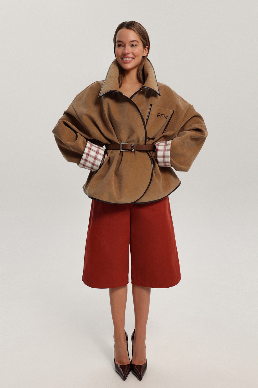 Бомбер двусторонний из вельвета