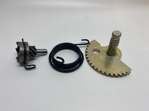 Вал кикстартера (комплект) двигатель LJ139QMB колесная база 12"