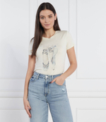 футболка Twinset U&amp;B - кремовый(222LL2UGG)