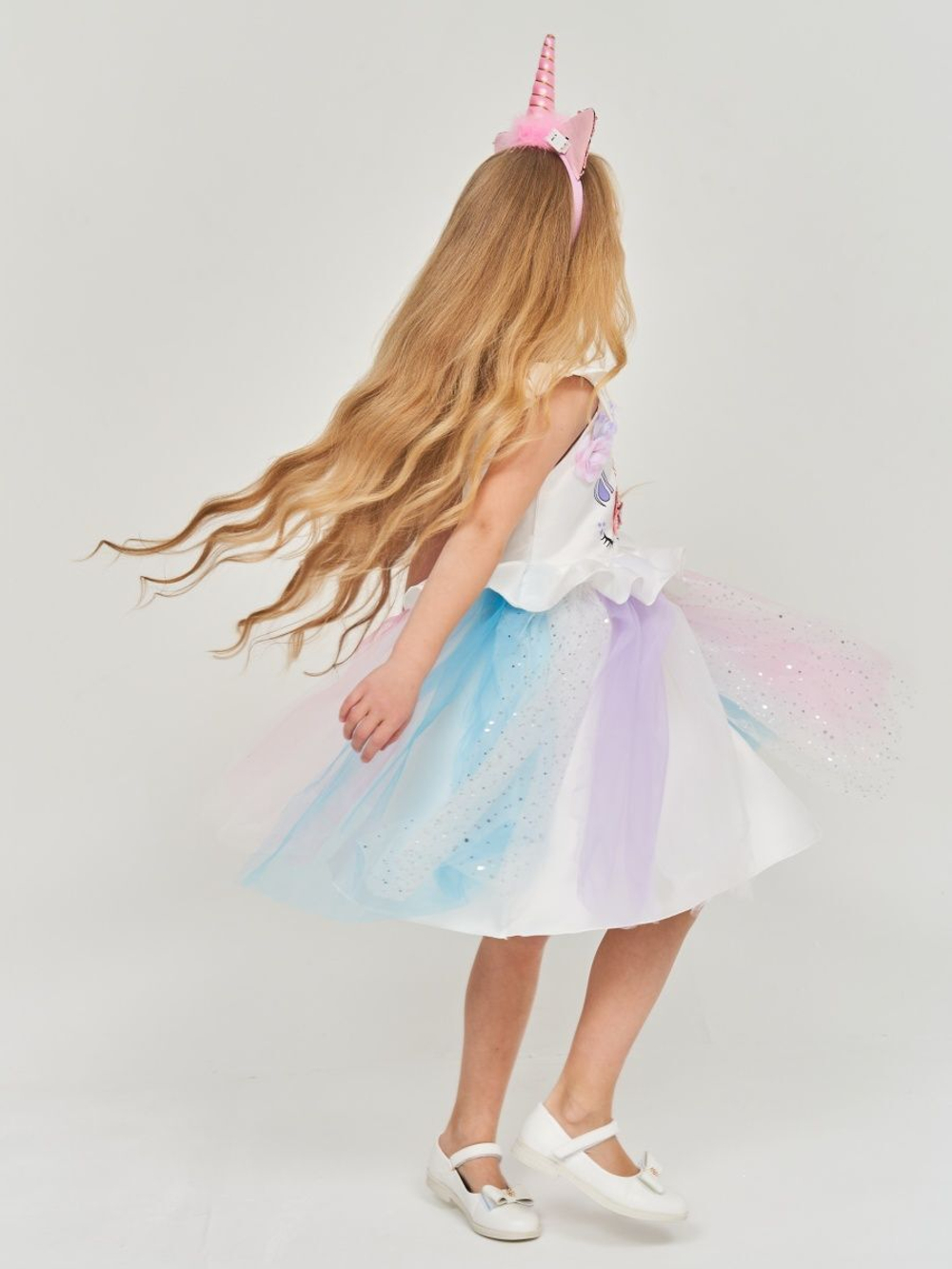 Пышное нарядное платье Единорога