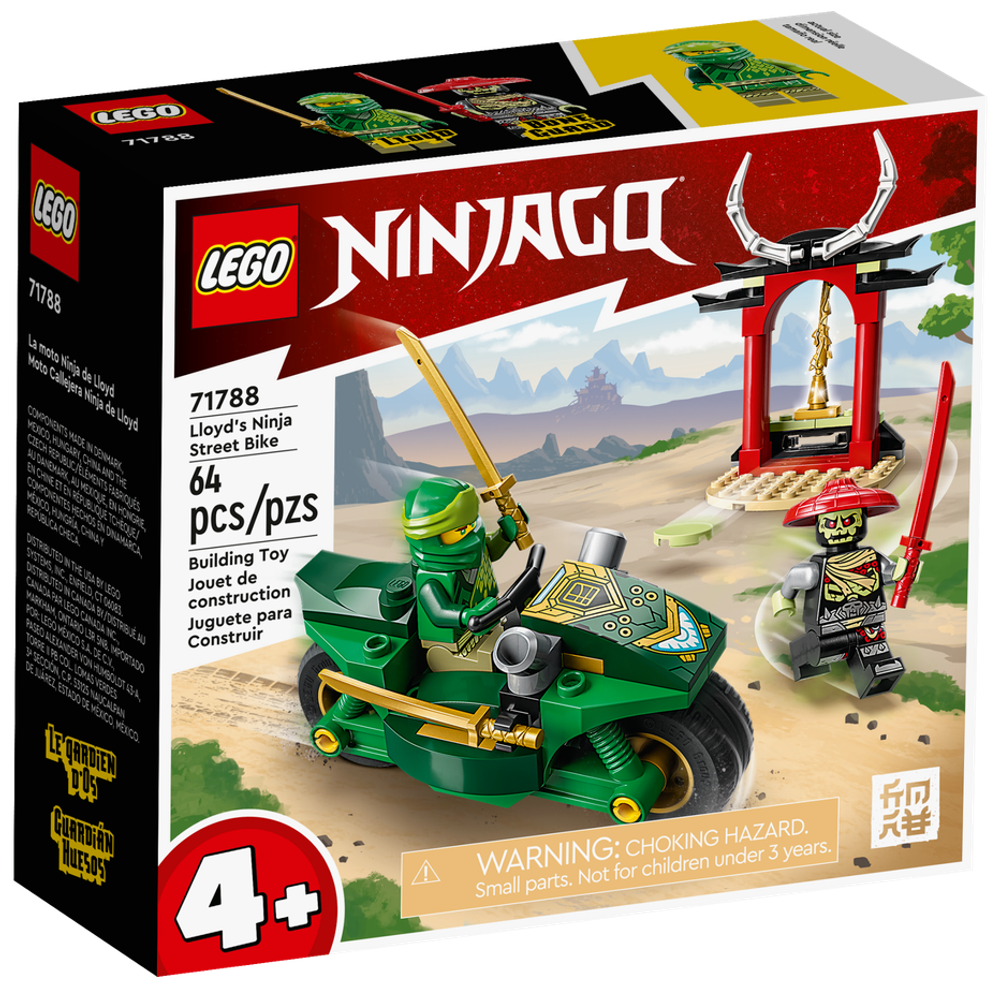 Конструктор LEGO Ninjago 71788 Уличный мотоцикл Ллойда