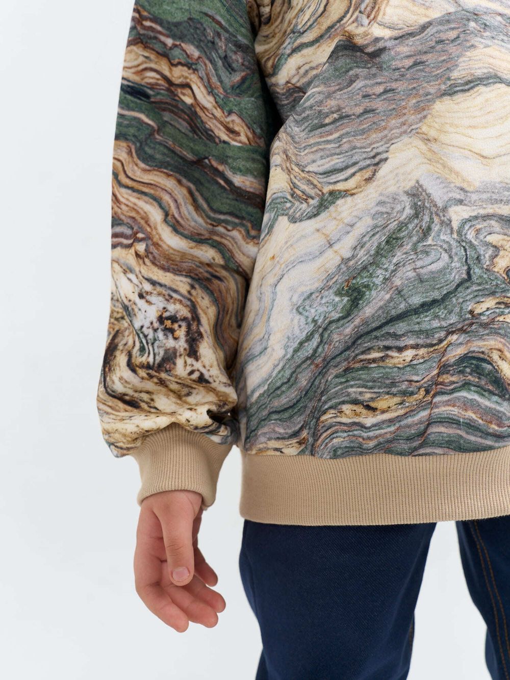 Свитшот облегченный "Малахит"