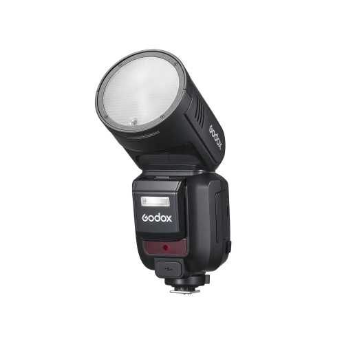 Вспышка накамерная Godox V100N TTL с круглой головкой для Nikon