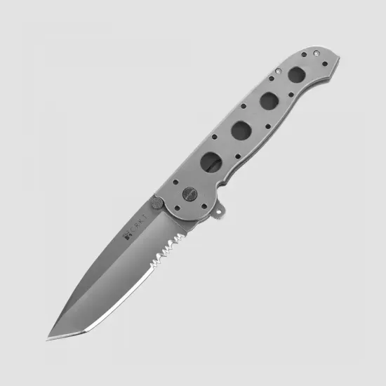 Складной нож CRKT Kit Carson M16 Tanto Titanium CR/M16-14T c клинком из стали AUS-8, рукоять титан