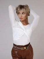 Лонгслив с узлом