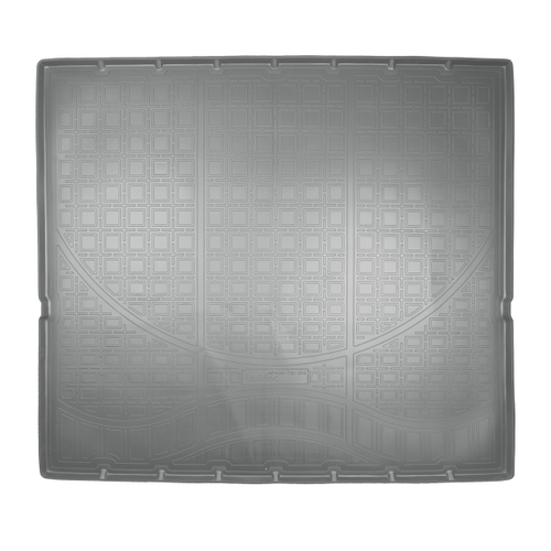 Коврик в багажник Norplast/Unidec для Chevrolet Tahoe (2014-) Серый,сложенный 3 ряд, полиуретан, арт.NPA00-T10-350-G