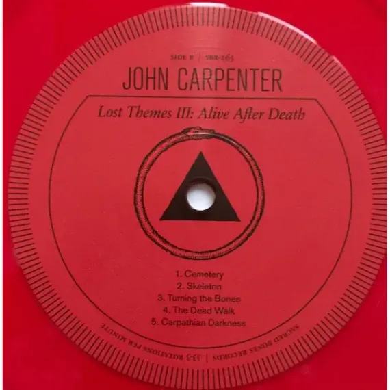 John Carpenter – Lost Themes III: Alive After Death - Coloured LP